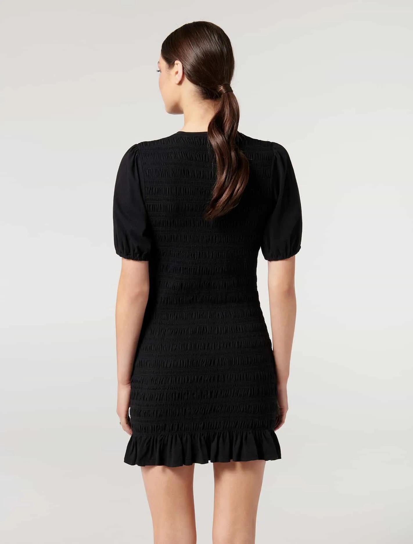 Alexa Shirred Mini Dress