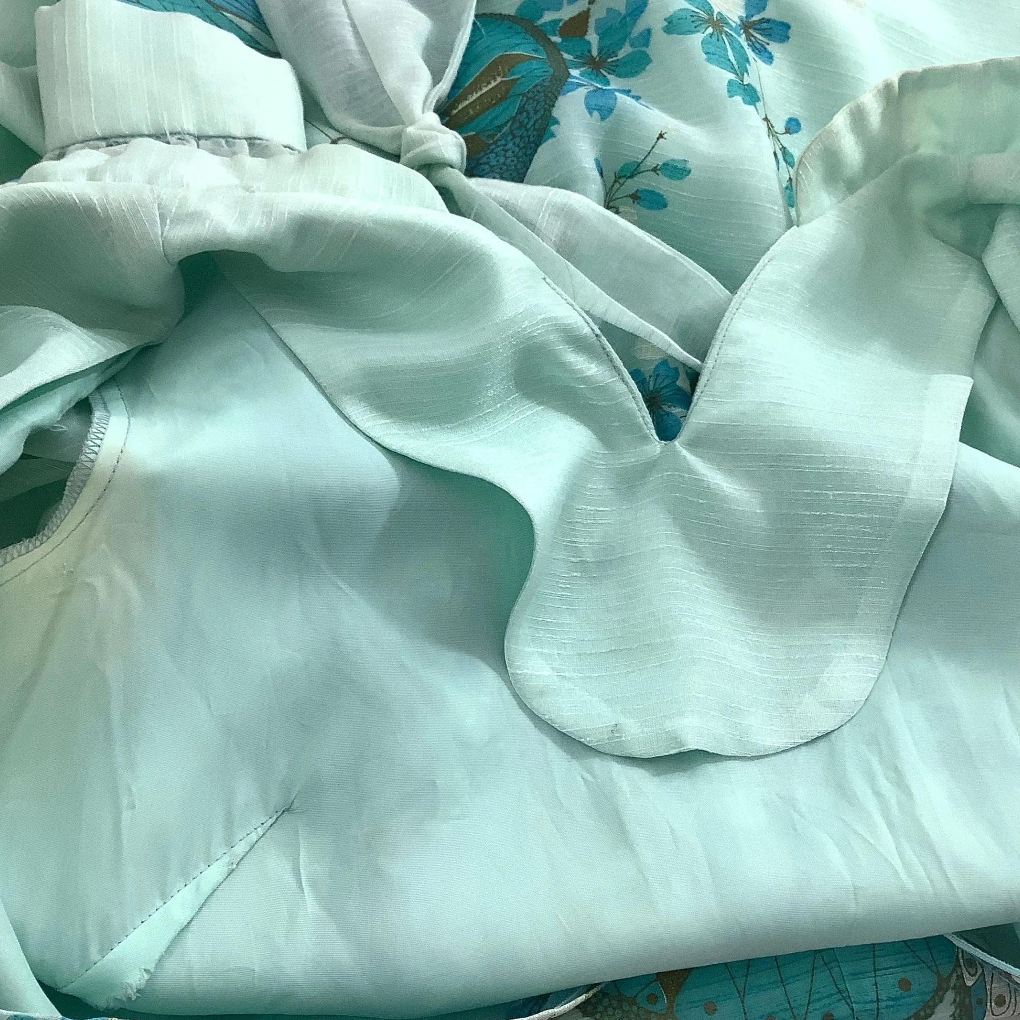 Alfred Shaheen Blue Dress