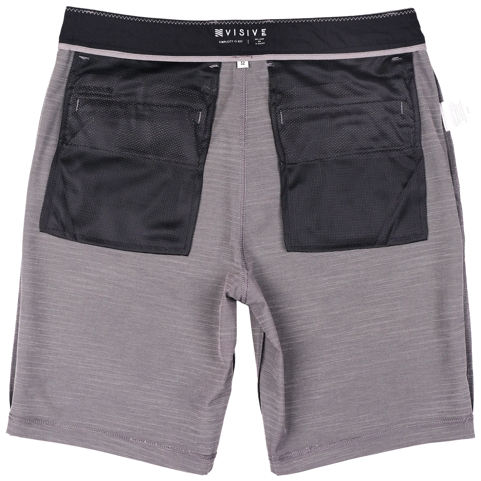 All In One Mens Hybrid Shorts - Slub Pine