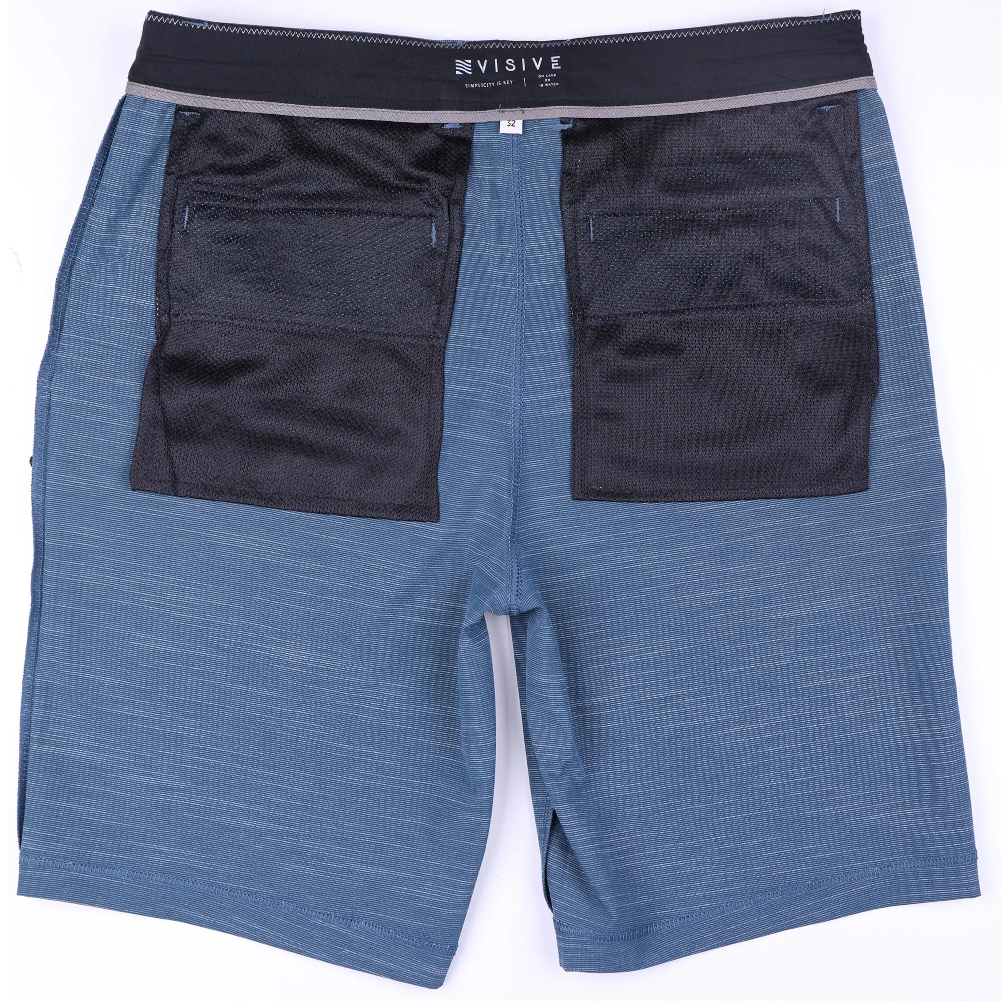 All In One Mens Hybrid Shorts - Slub Pine