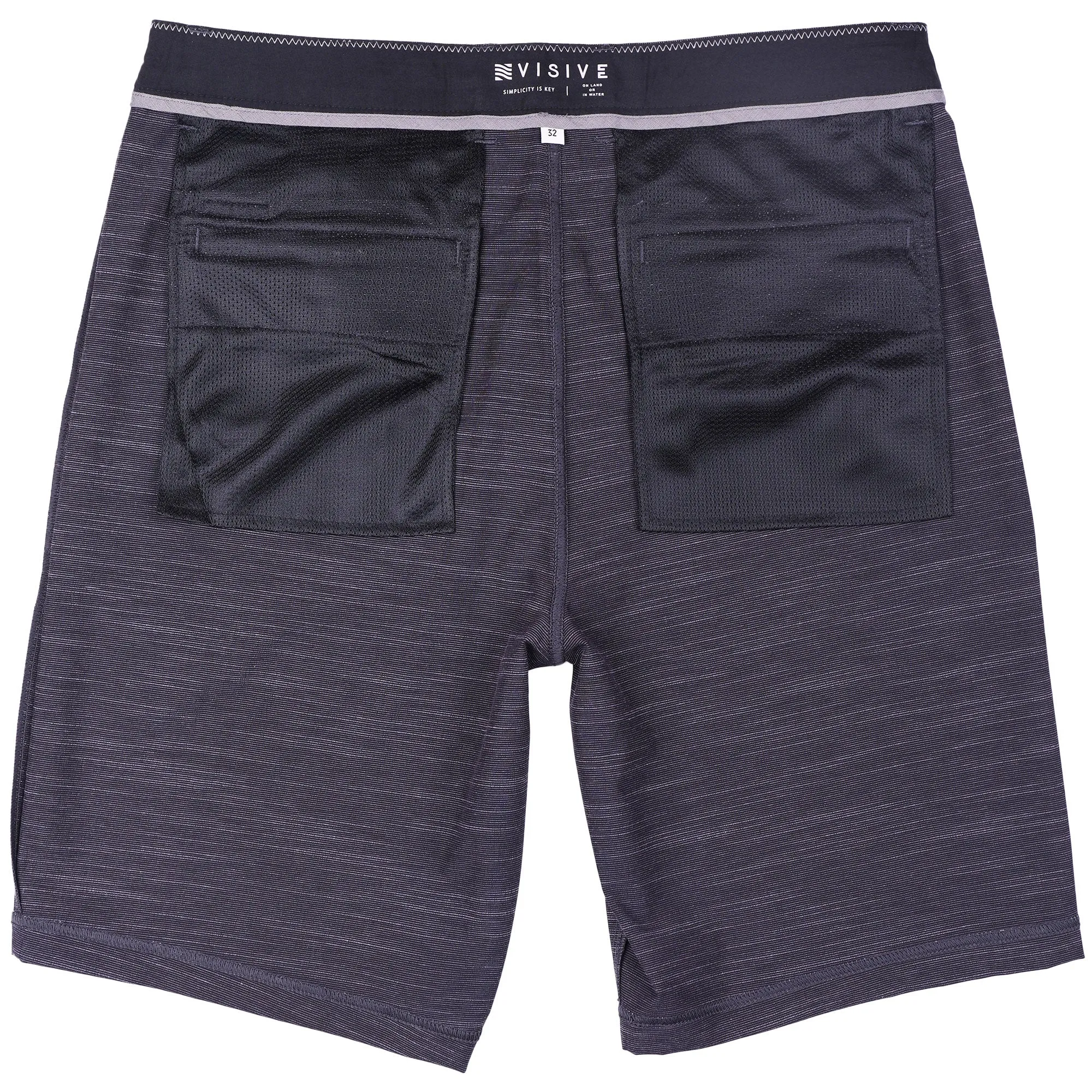 All In One Mens Hybrid Shorts - Slub Pine