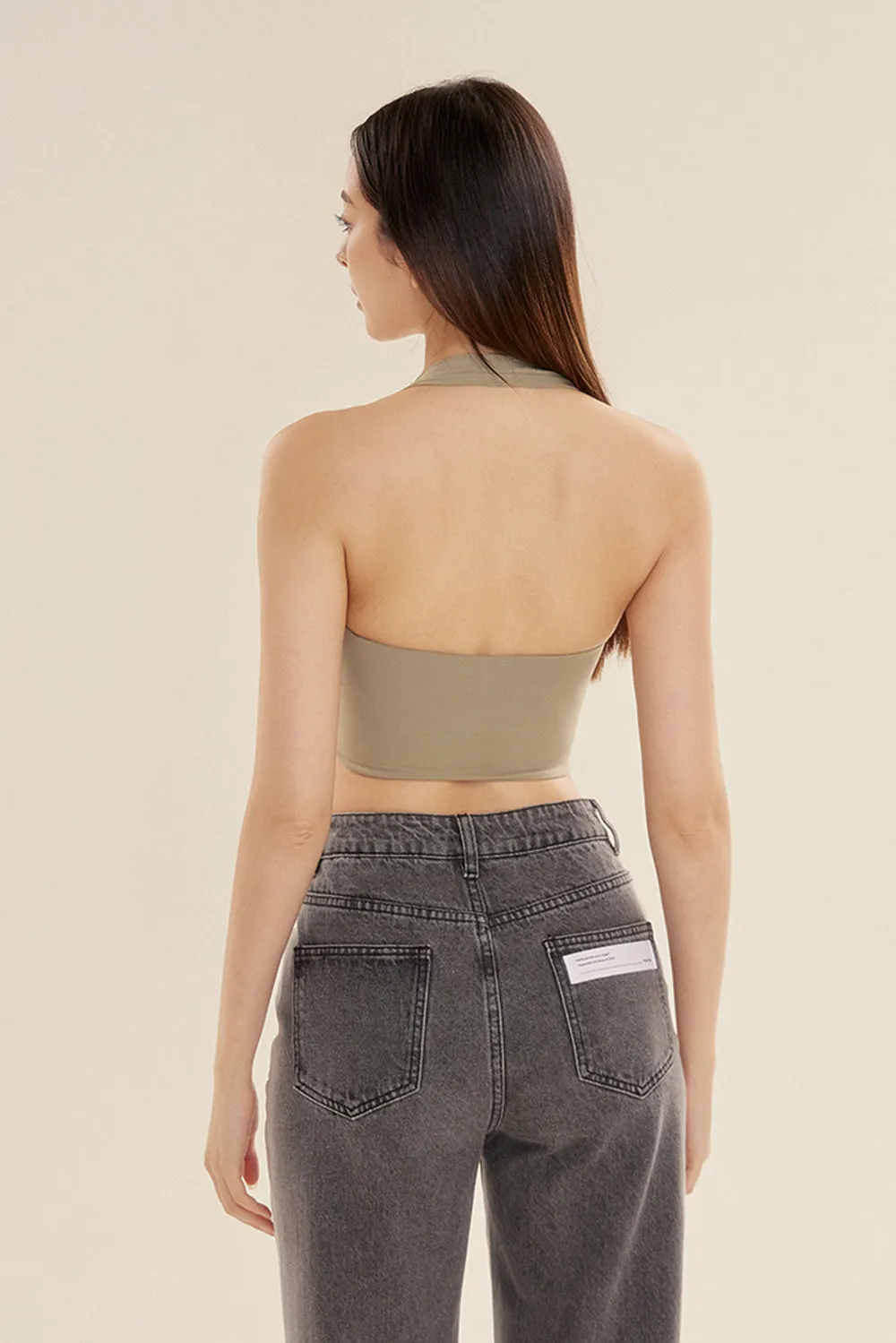 一週七天繞頸BraTop<br>7 Days a Week Halter Strap BRA TOP