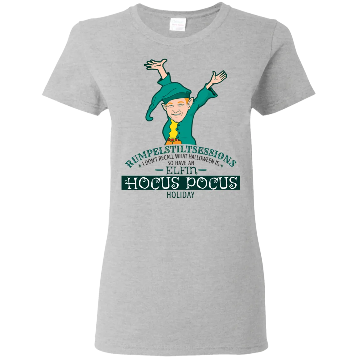 Hocus Pocus Rumpelstiltskin T-Shirt Halloween Shirt (Women)