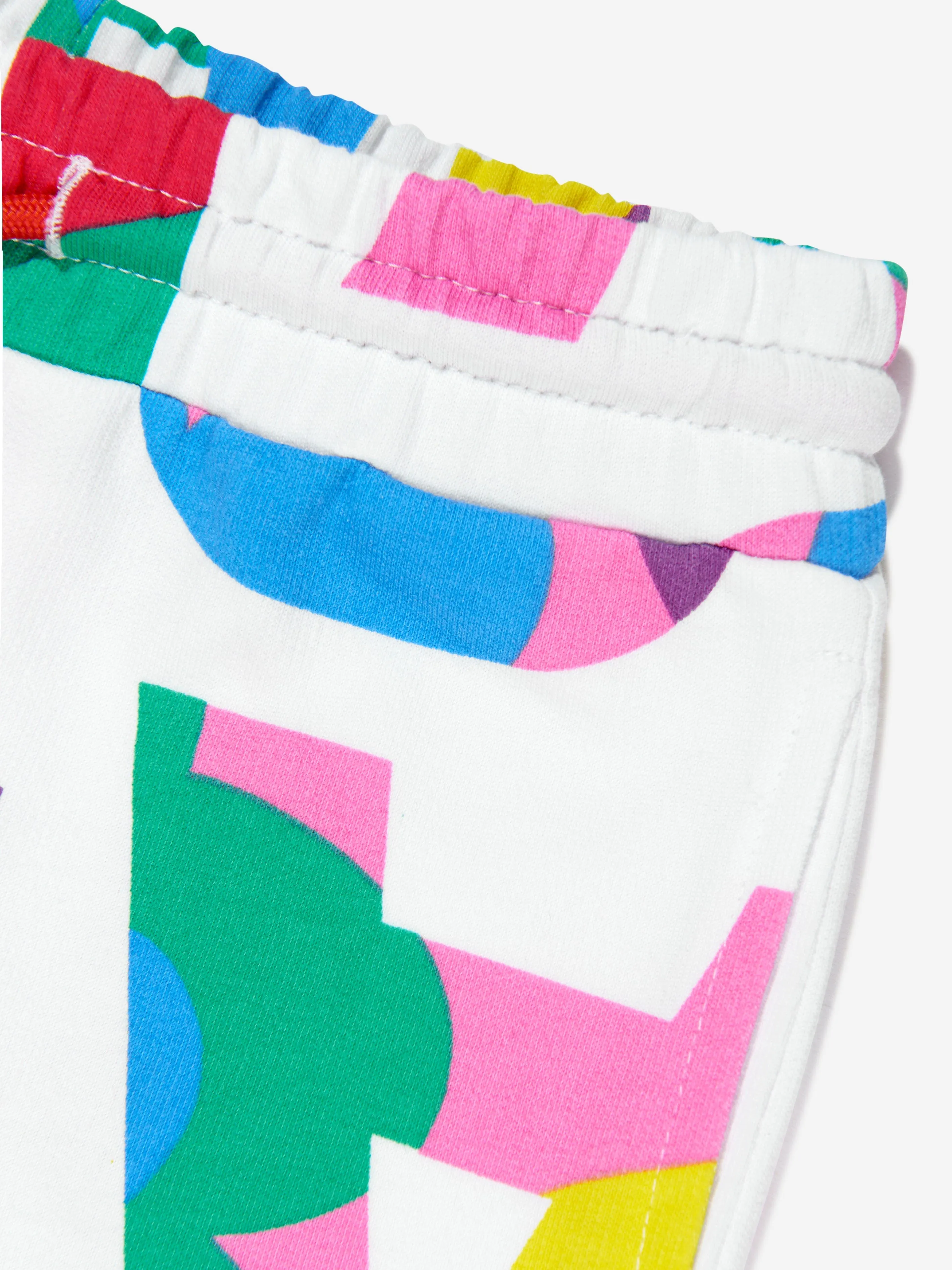 Stella McCartney Girls Logo Shorts in White