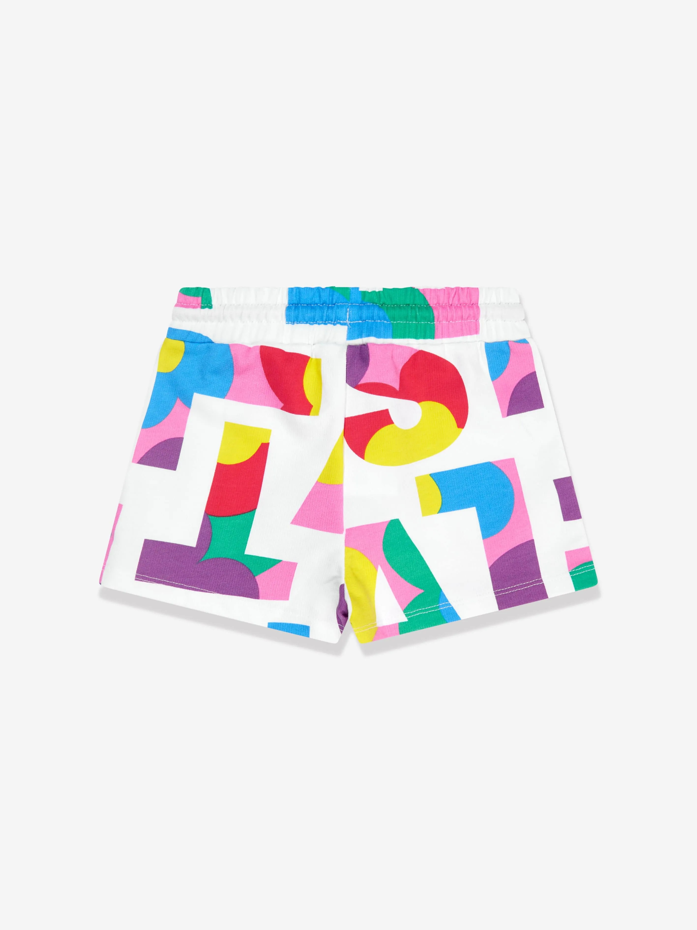 Stella McCartney Girls Logo Shorts in White